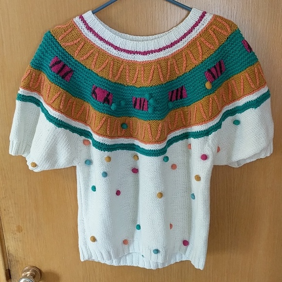 Vintage 80s/90s Knit Sweater - Picture 4 of 5